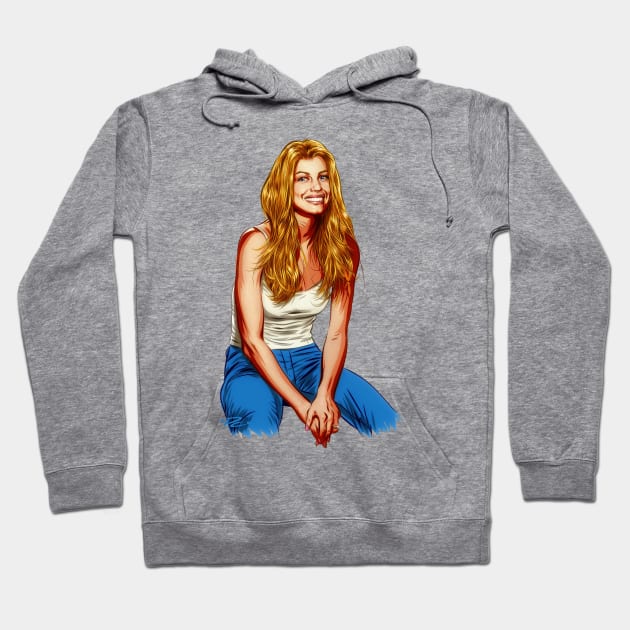 Faith Hill - An illustration by Paul Cemmick Hoodie by PLAYDIGITAL2020